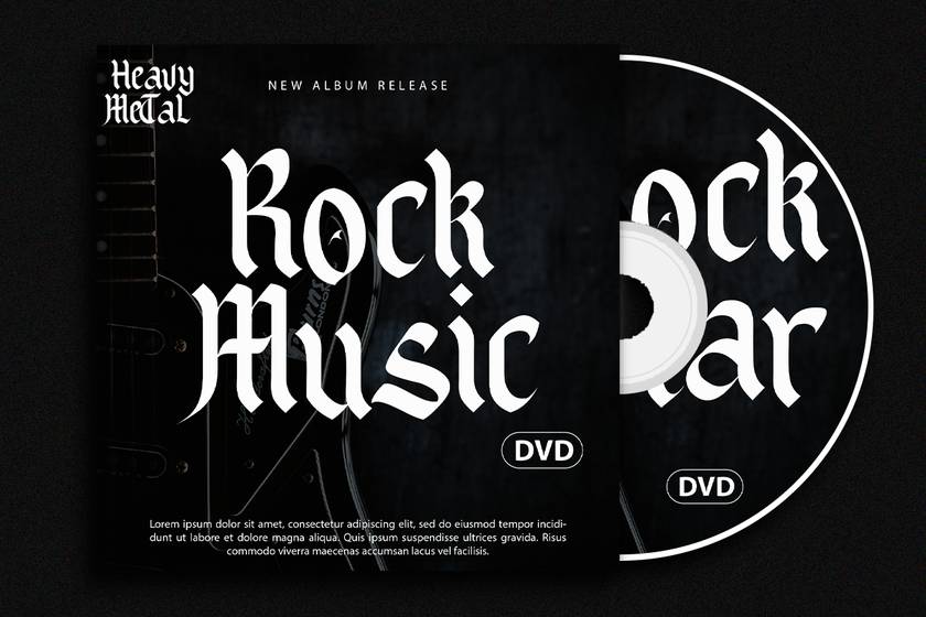 Black Spot Font sample