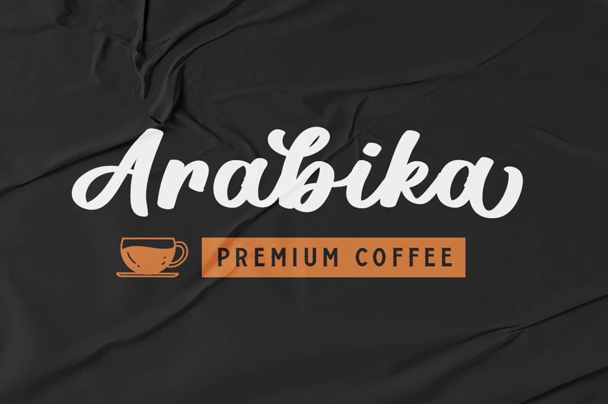 Black Vintage Font sample