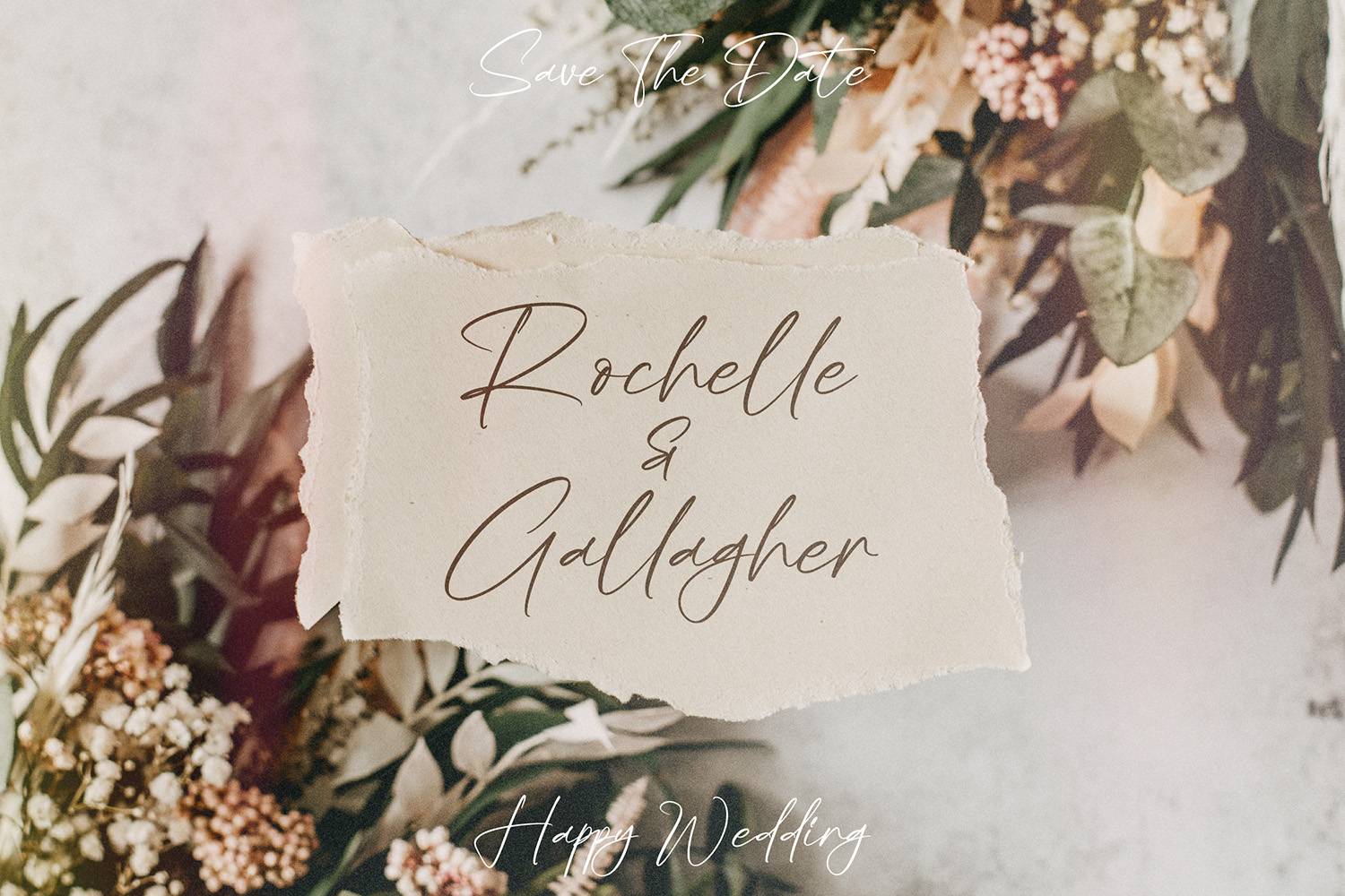 Blackmore Font sample
