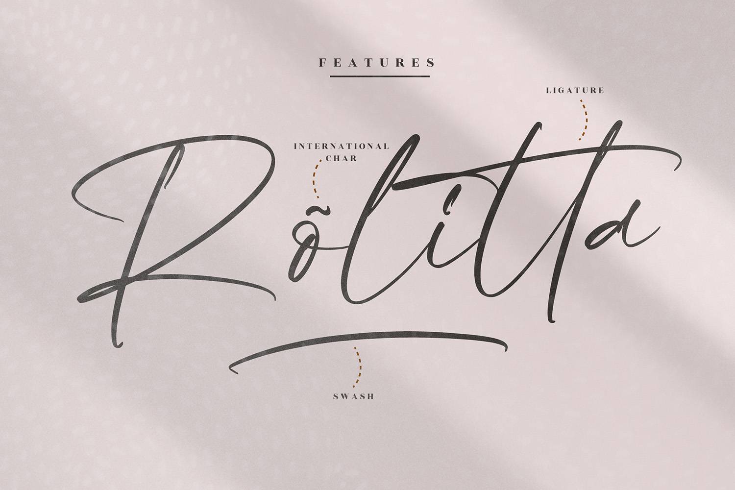 Blackmore Font sample