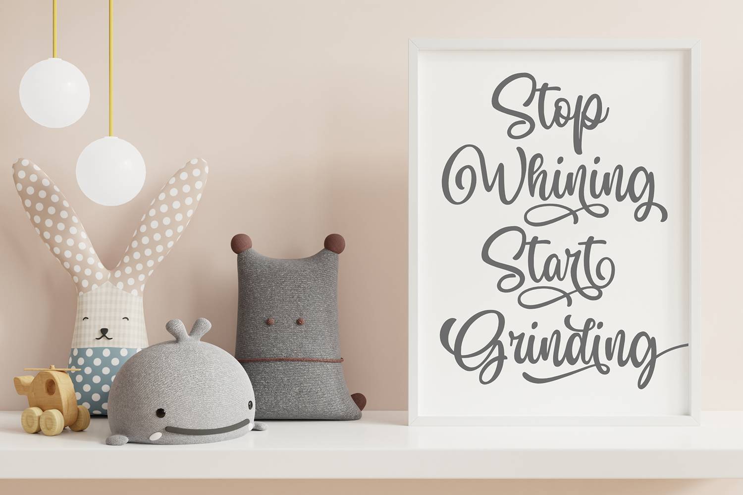 Blantick Script Font sample