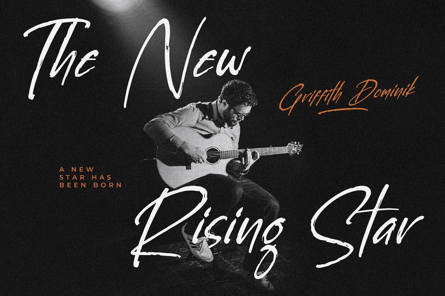 Blockbustter Font sample
