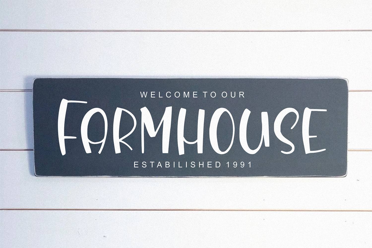 Blockway Font sample