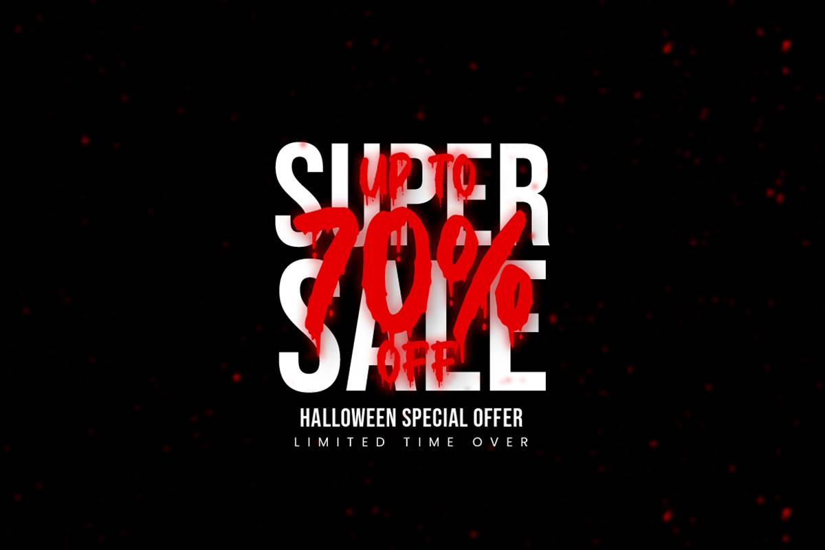 Bloody Scary Font sample