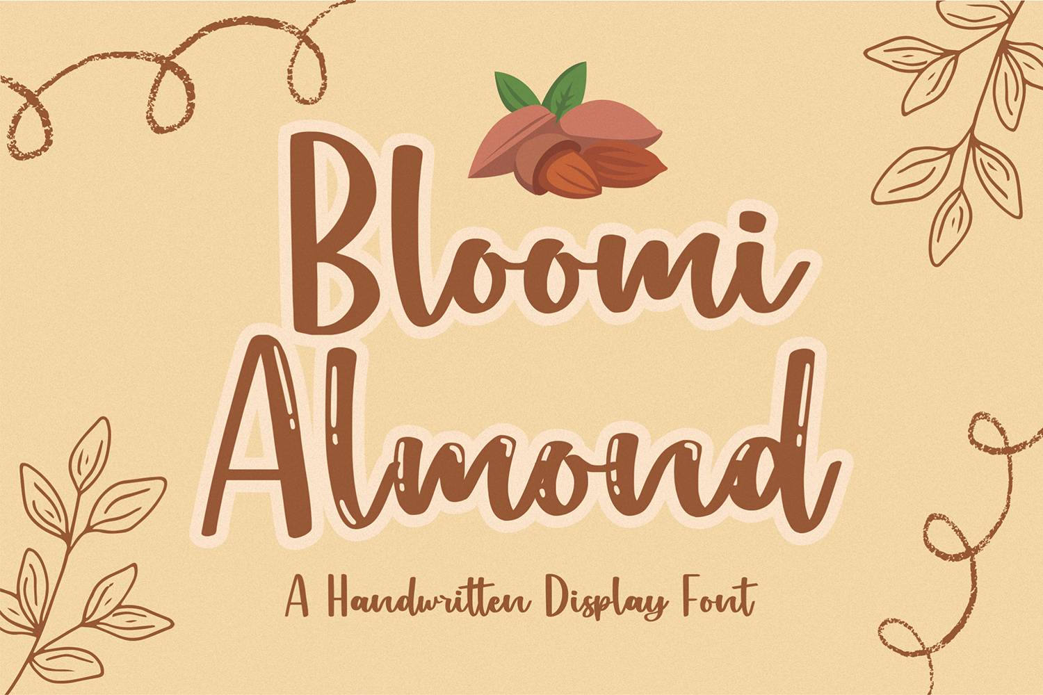 Bloomi Almond Font sample