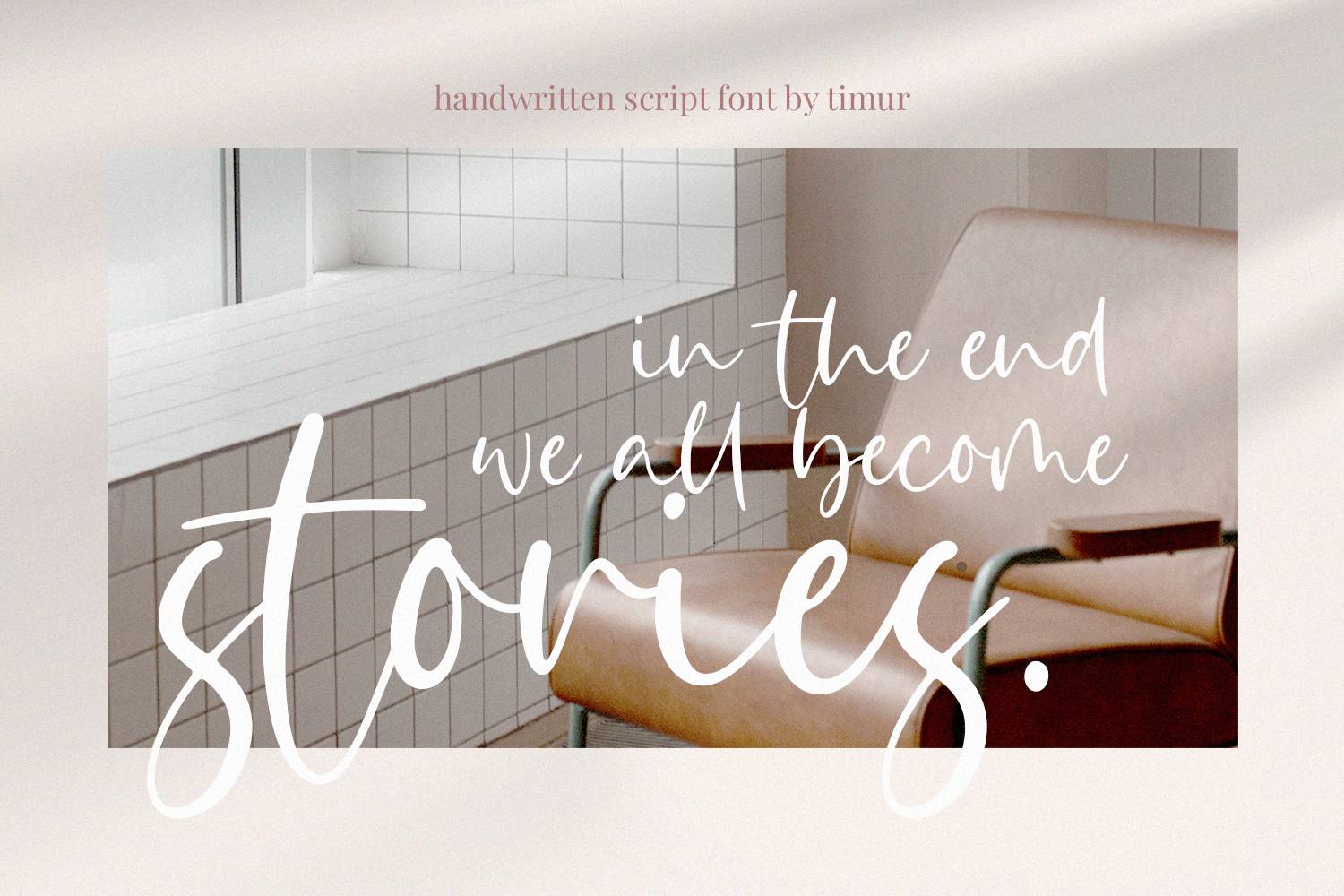 Bloomilife Font sample