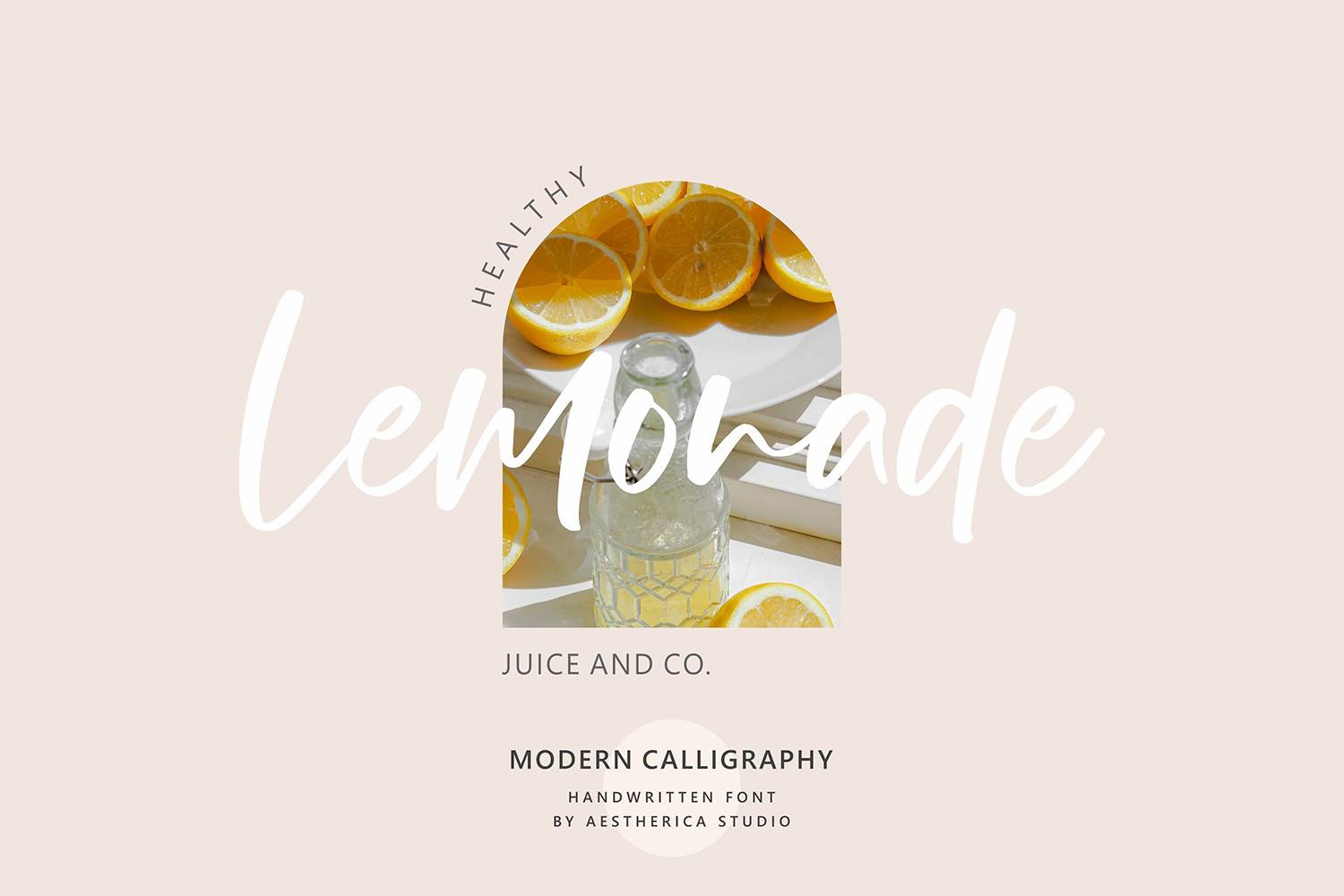 Blooming Font sample
