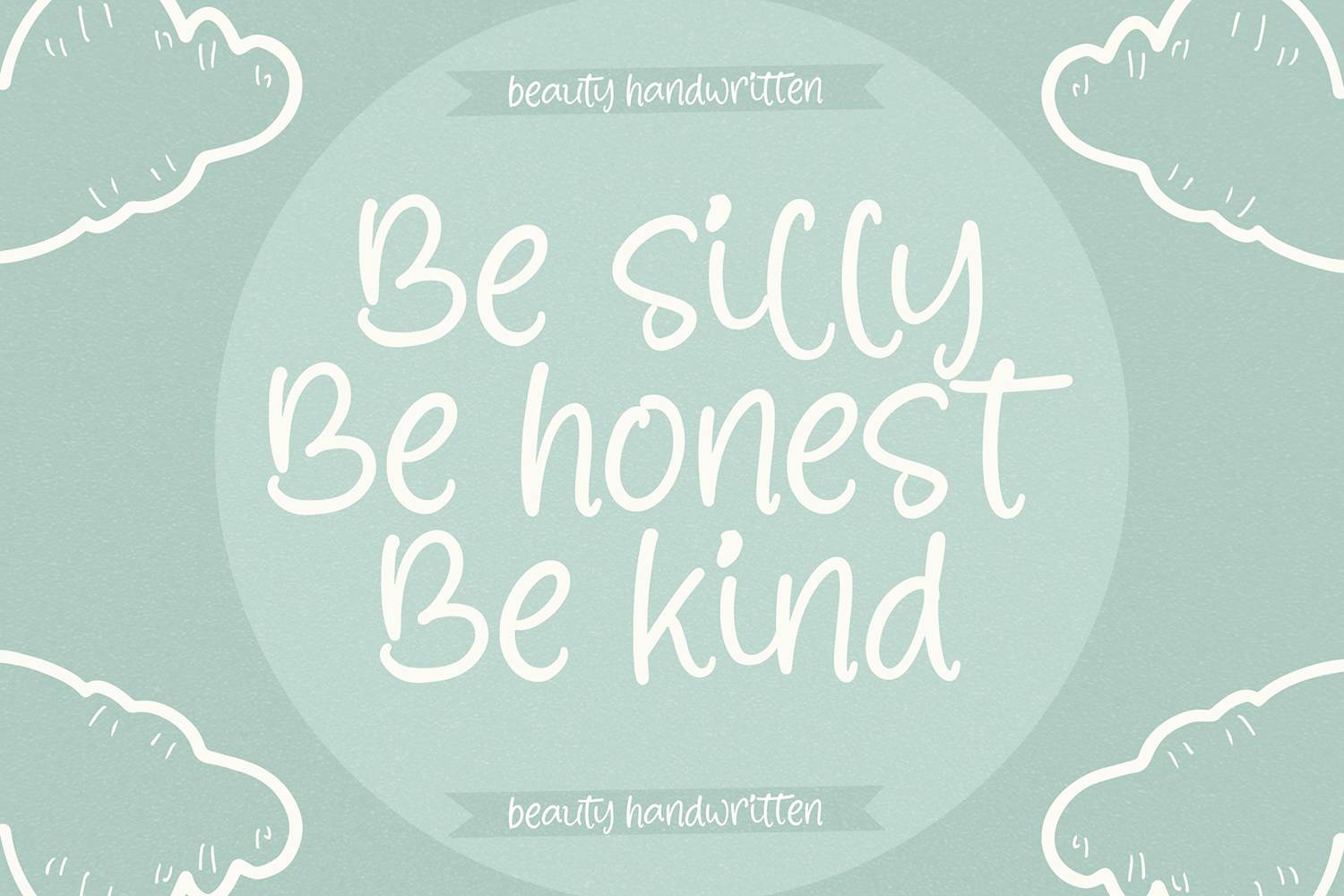 Blooming Sunny Font sample