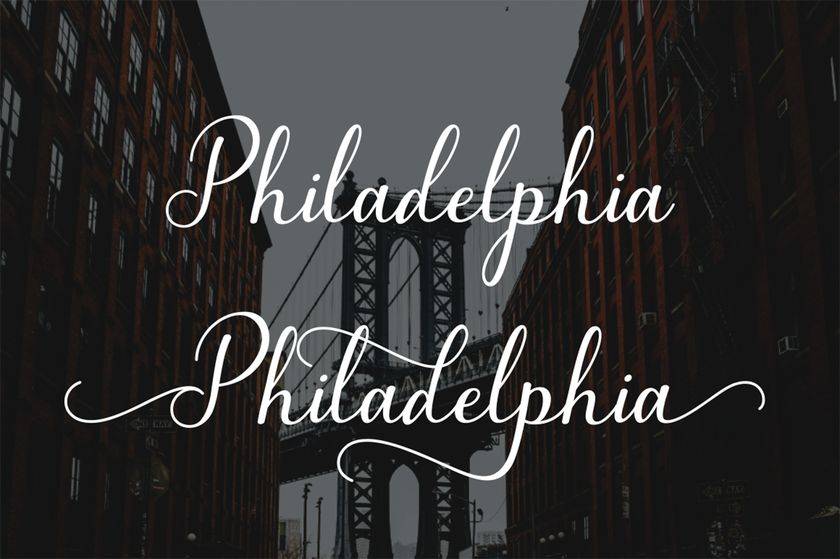 Bluebell Font sample