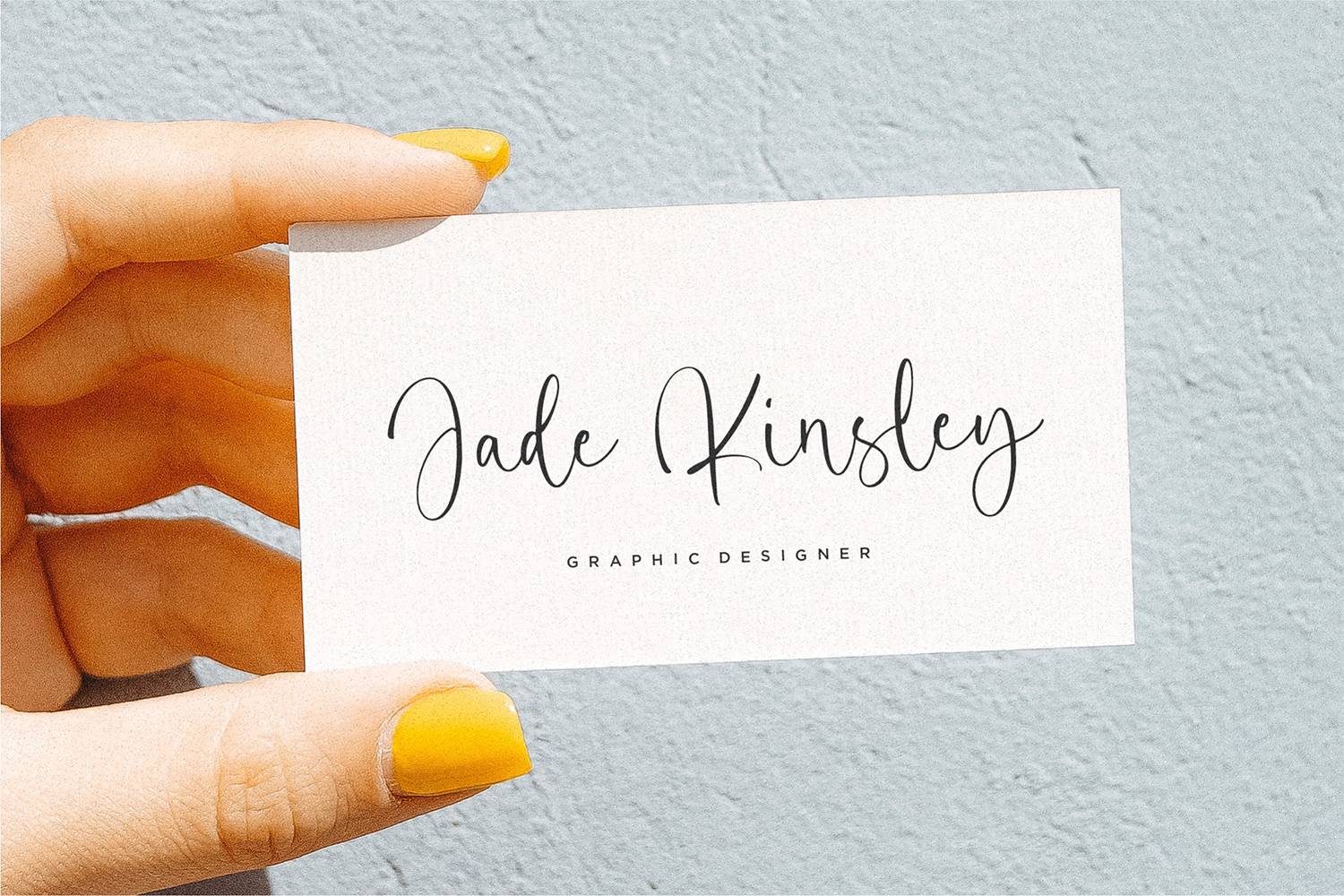Blushing Woman Font sample