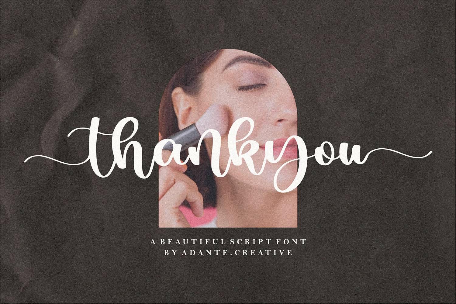 Blushmine Font sample