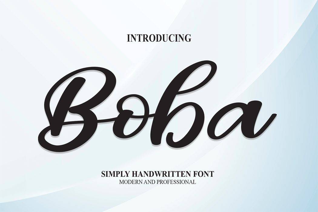 Boba Font sample