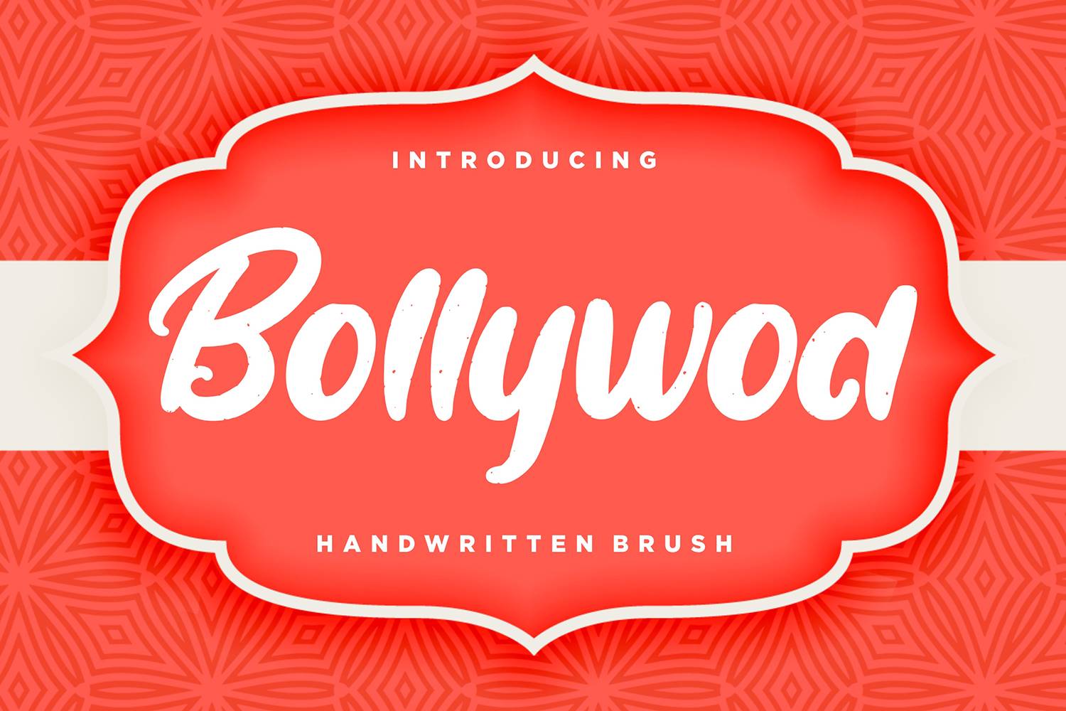 Bollywod Handwritten Brush Font sample