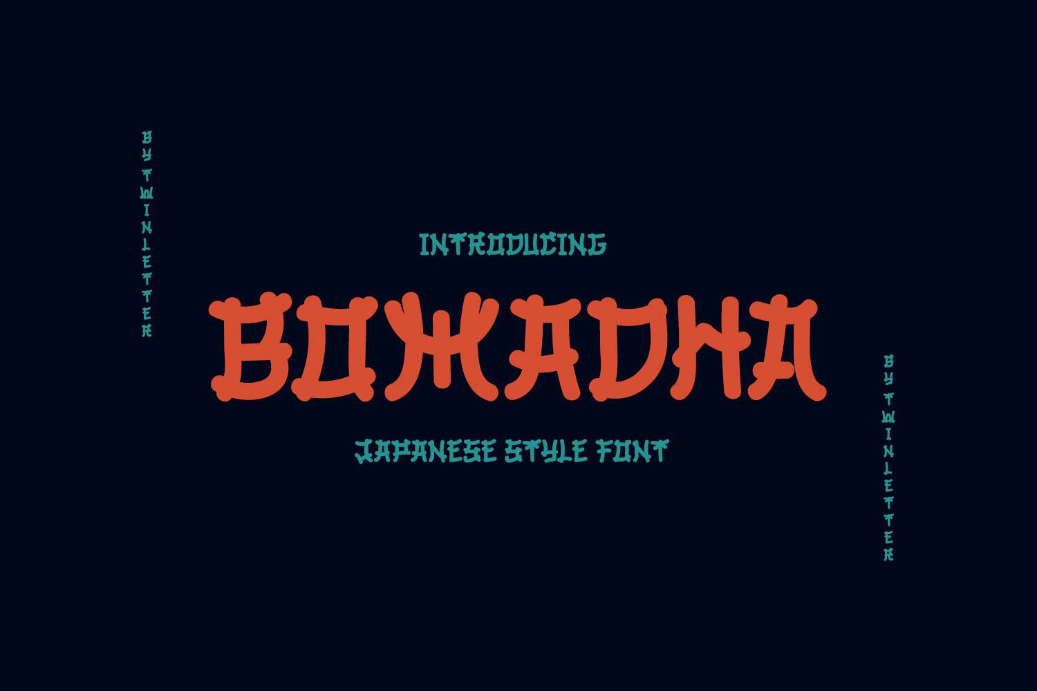Bomadha Font sample