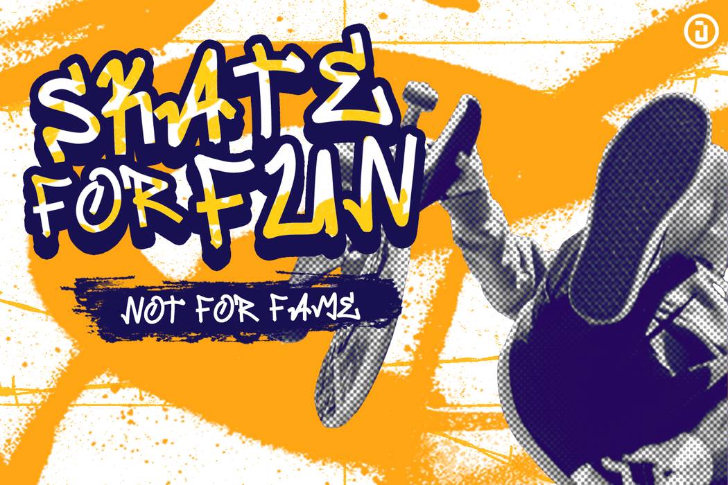 Bomblacki Font sample