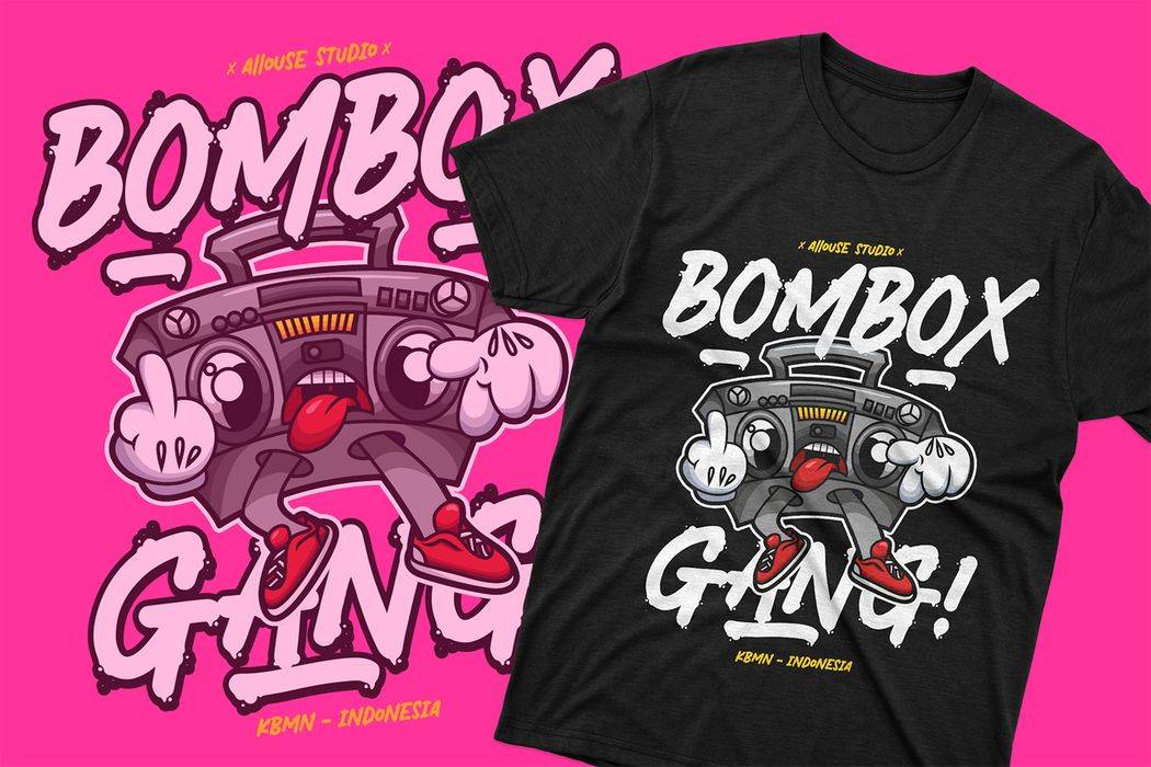 Boomsplash Font sample