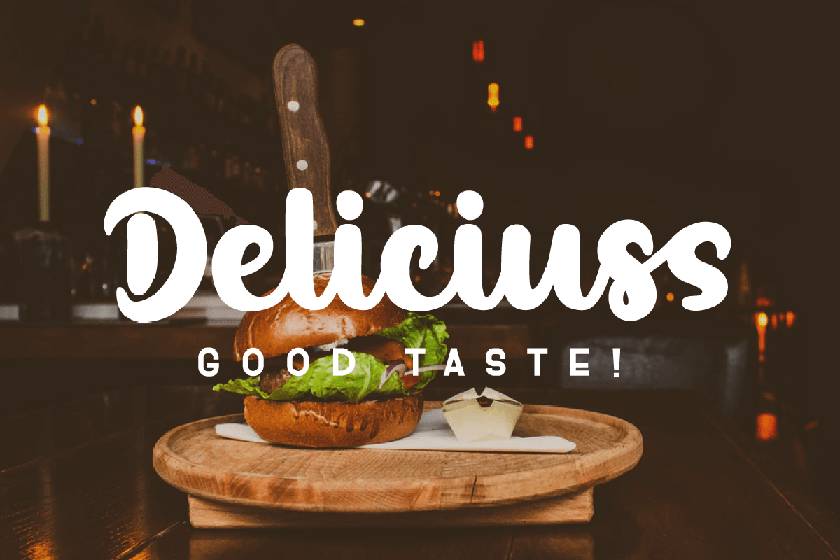 Bosskuy Font sample
