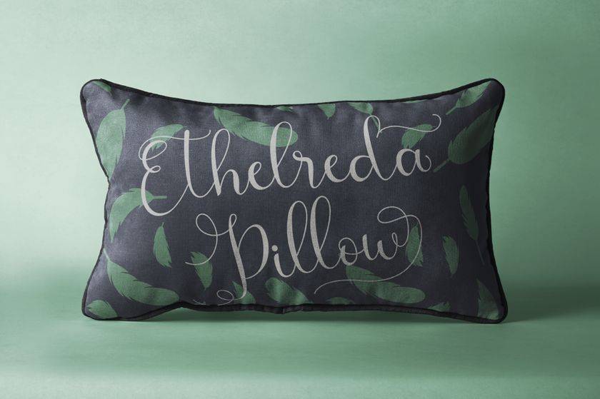 Bougainvillea Font sample