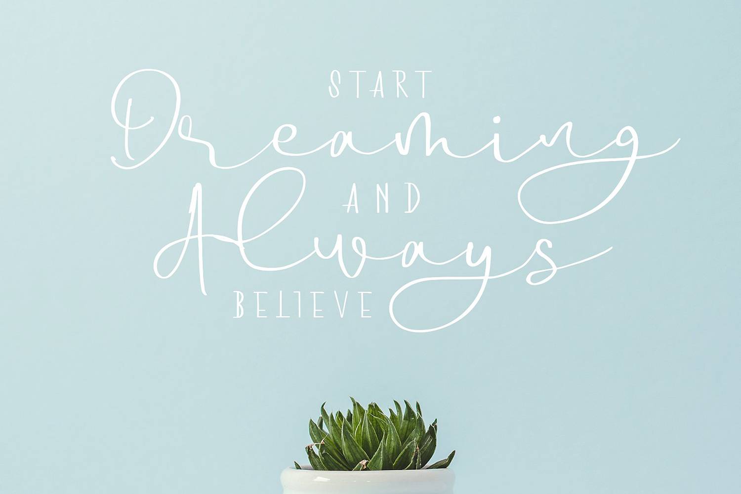 Boulevard Font sample