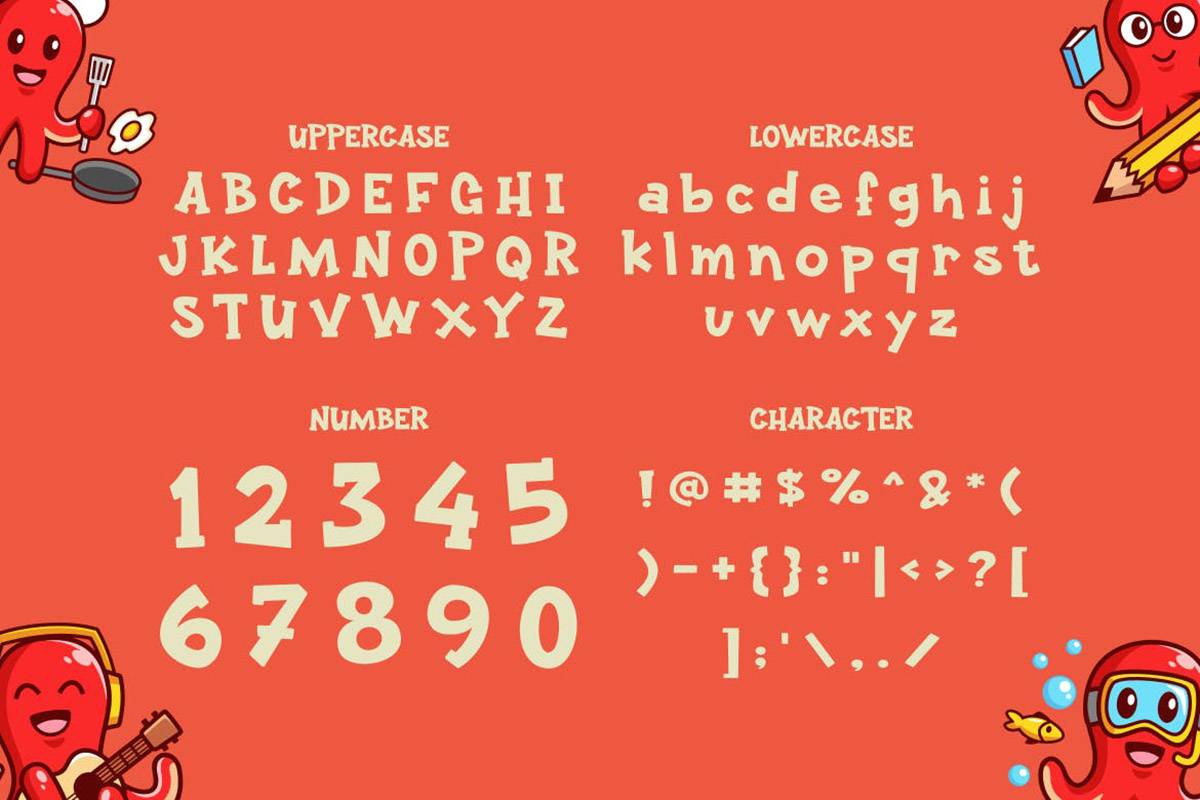Bounty Kid Font sample