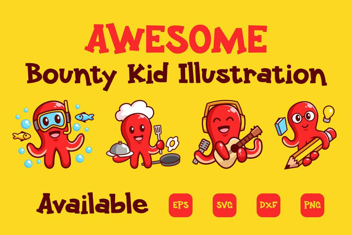 Bounty Kid Font sample