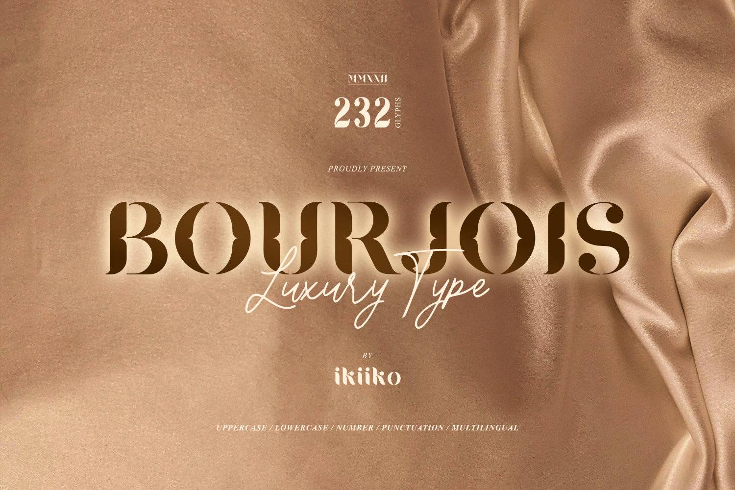 Bourjois Font sample