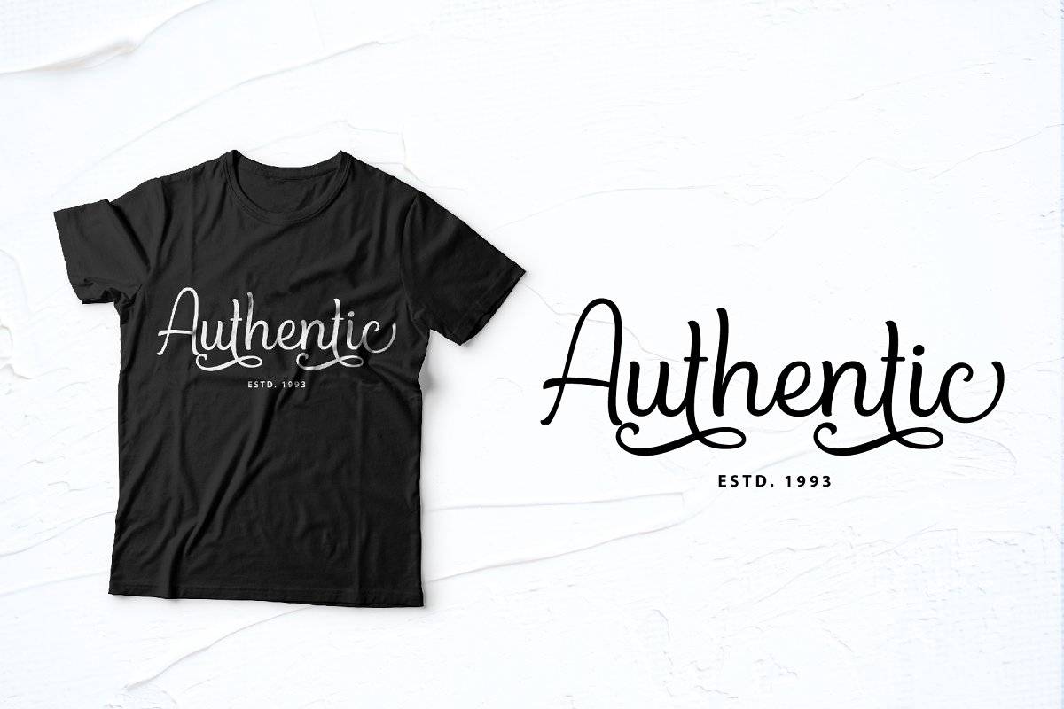 Bradlay Font sample