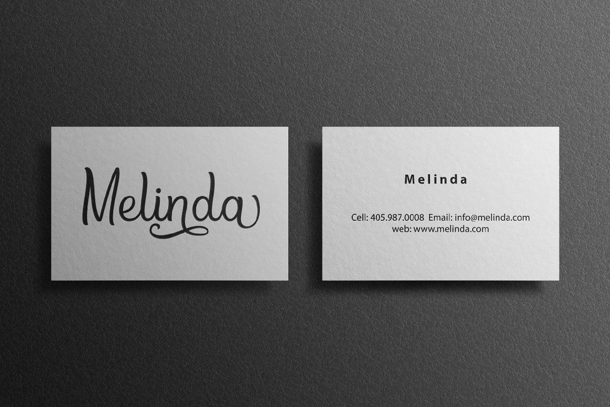 Bradlay Font sample