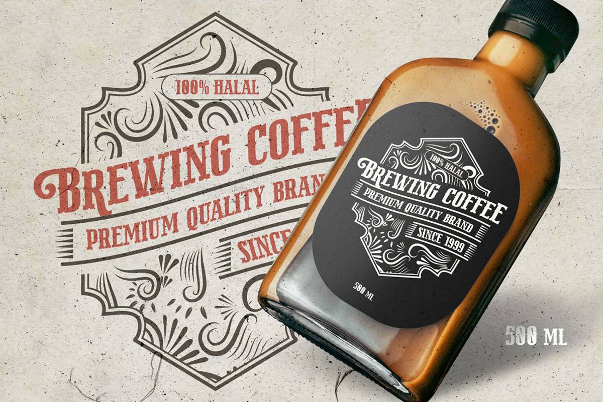 Bradrock Font sample