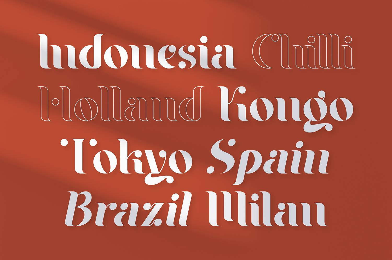Braga Serif Font sample