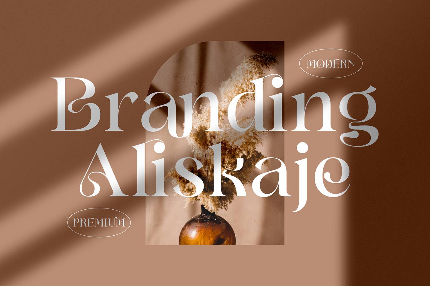 Branding Aliskaje Font sample