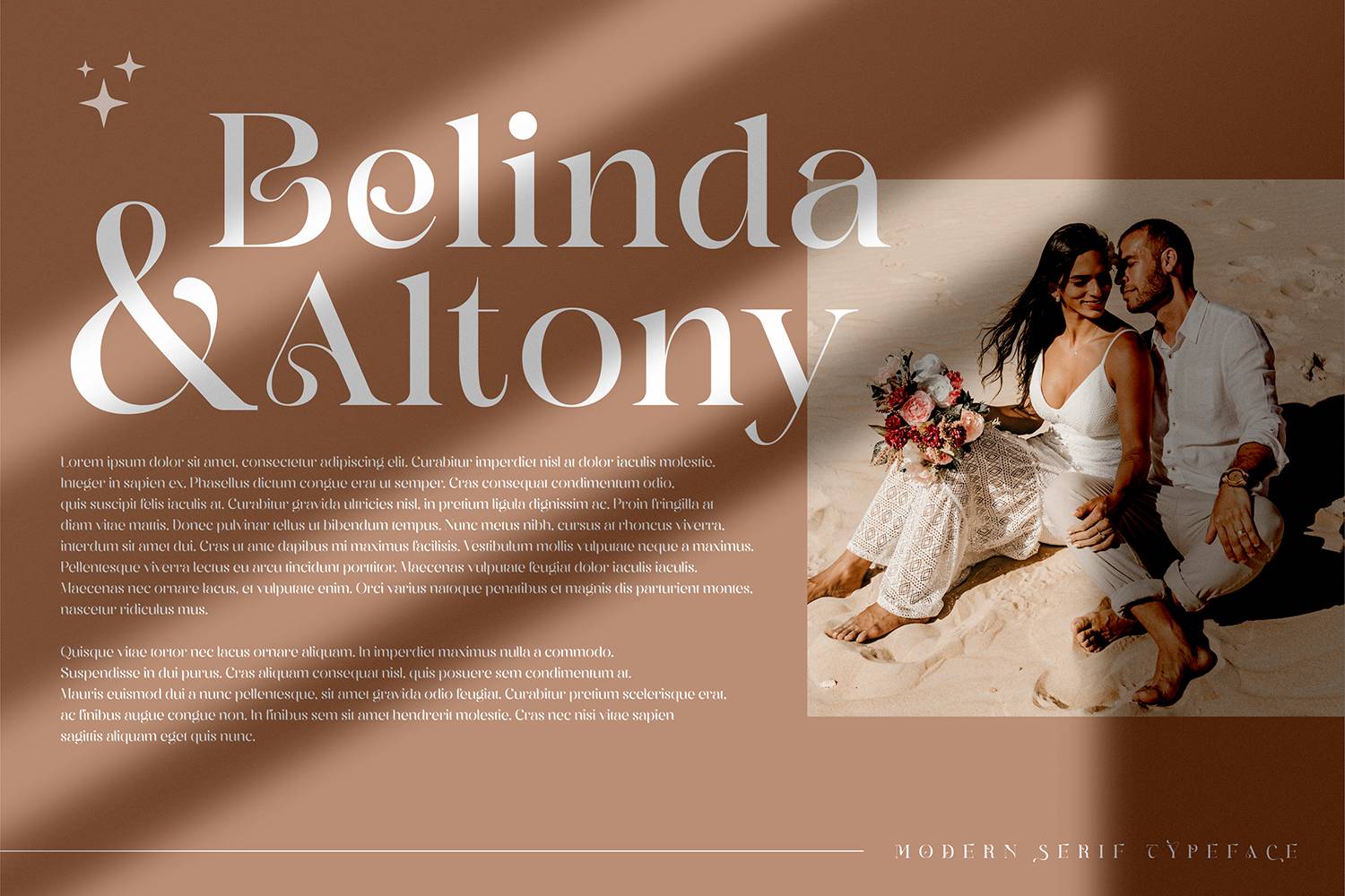 Branding Aliskaje Font sample