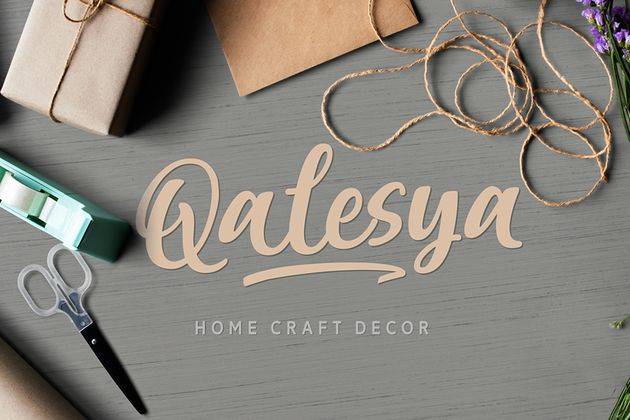 Brastagi Handlettering Font Demo sample