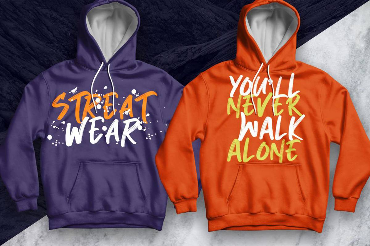 Breaker The Brush Font sample