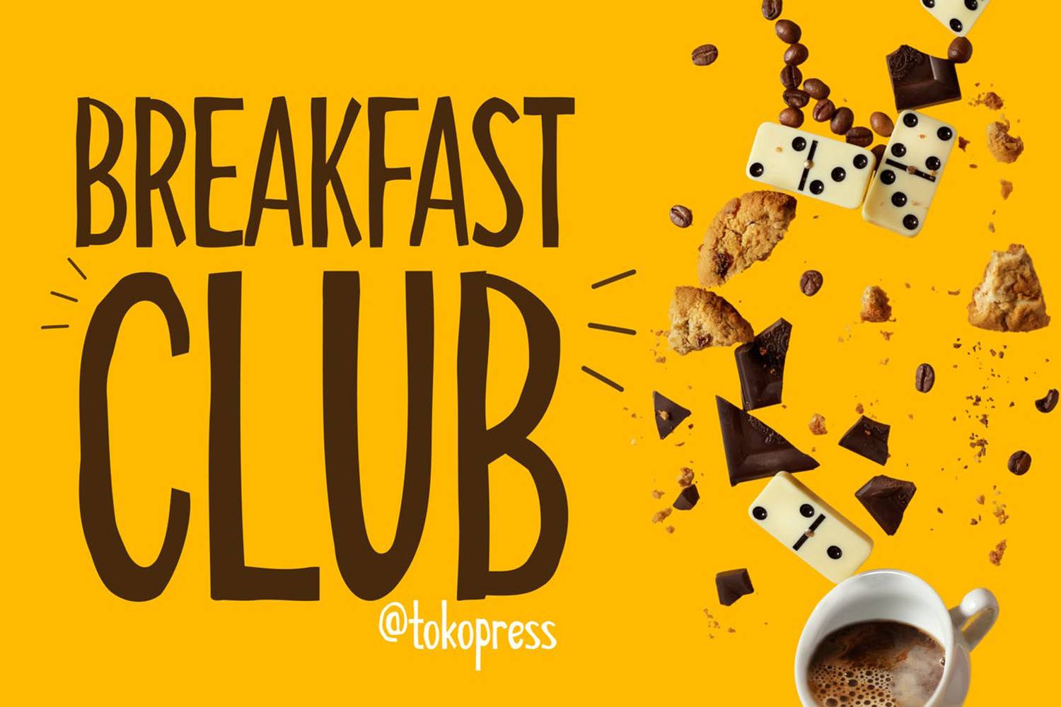 Breakfast Club Font sample