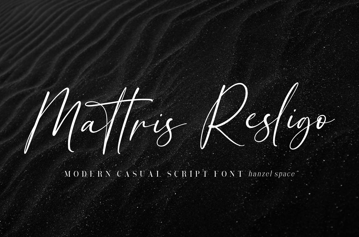 Breattogis Font sample
