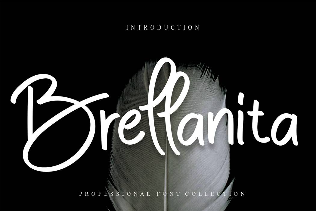 Brellanita Font sample