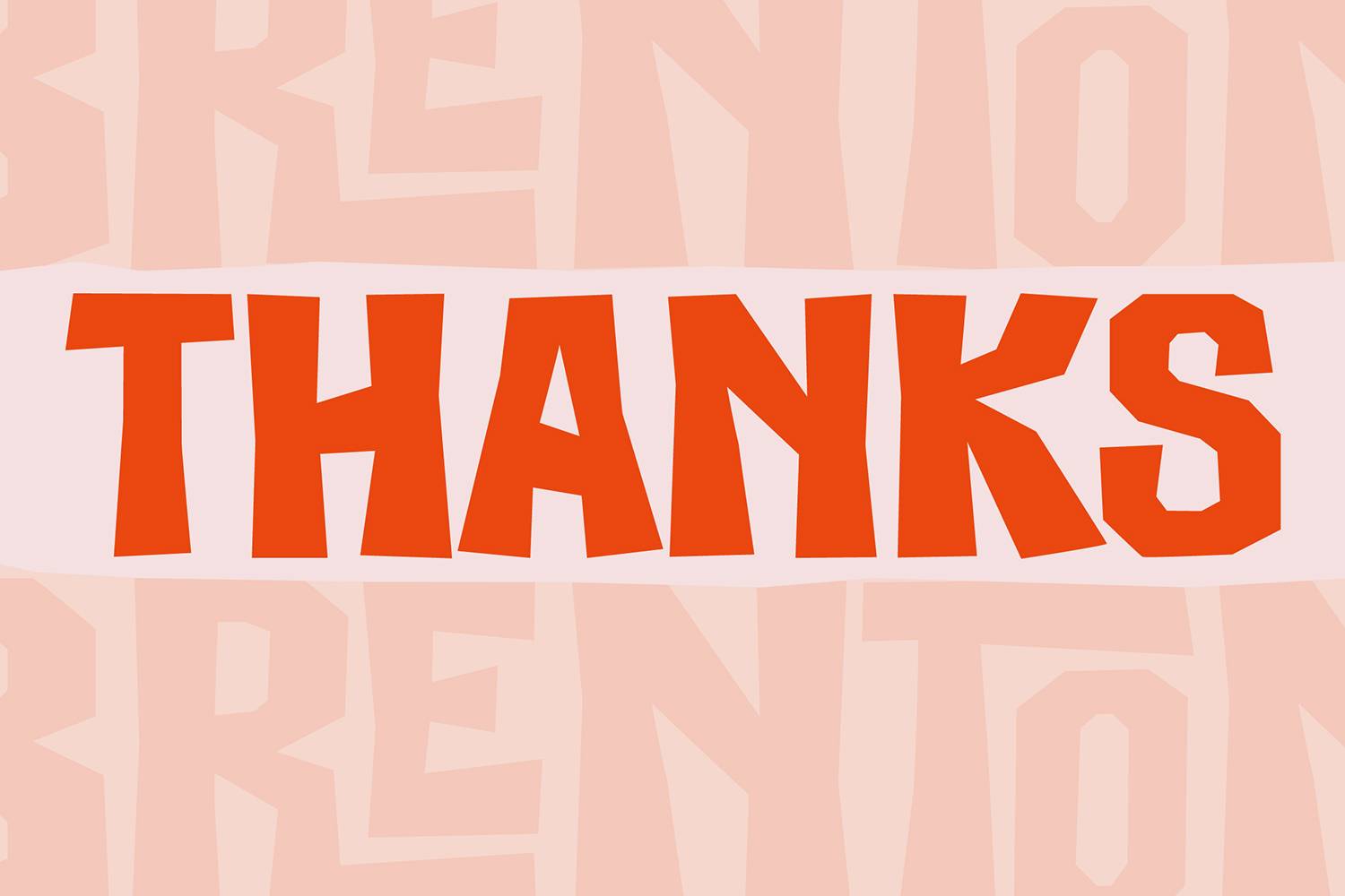 Brenton Font sample