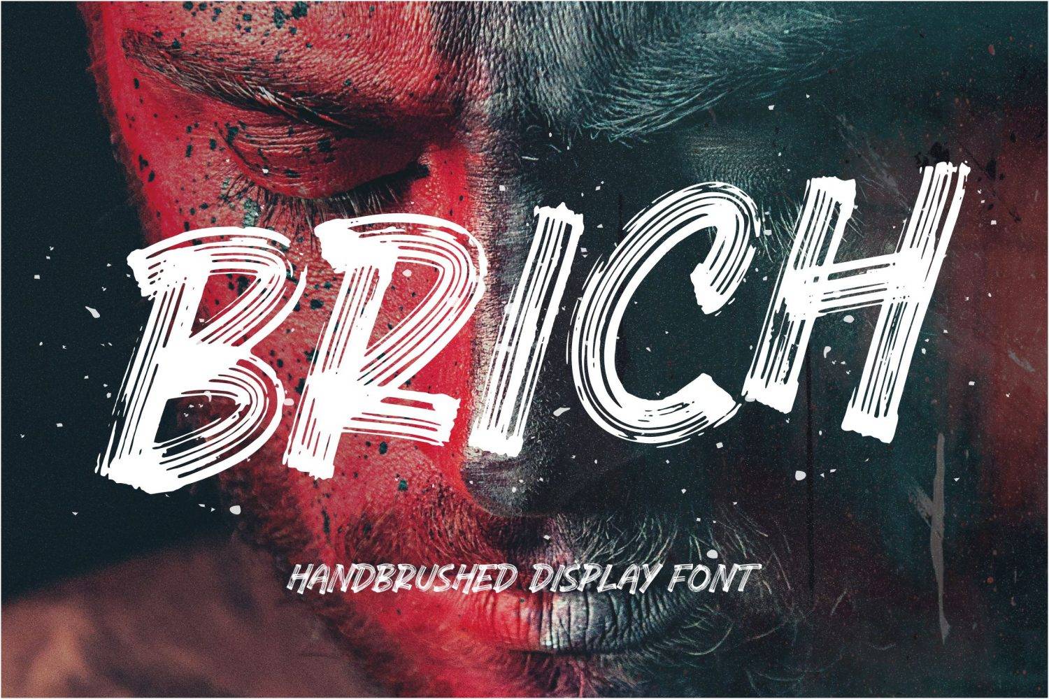 Brich Font sample