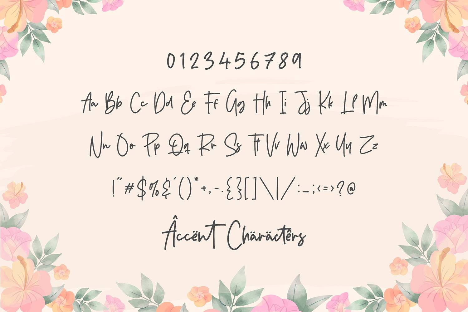 Bridgestown Font sample