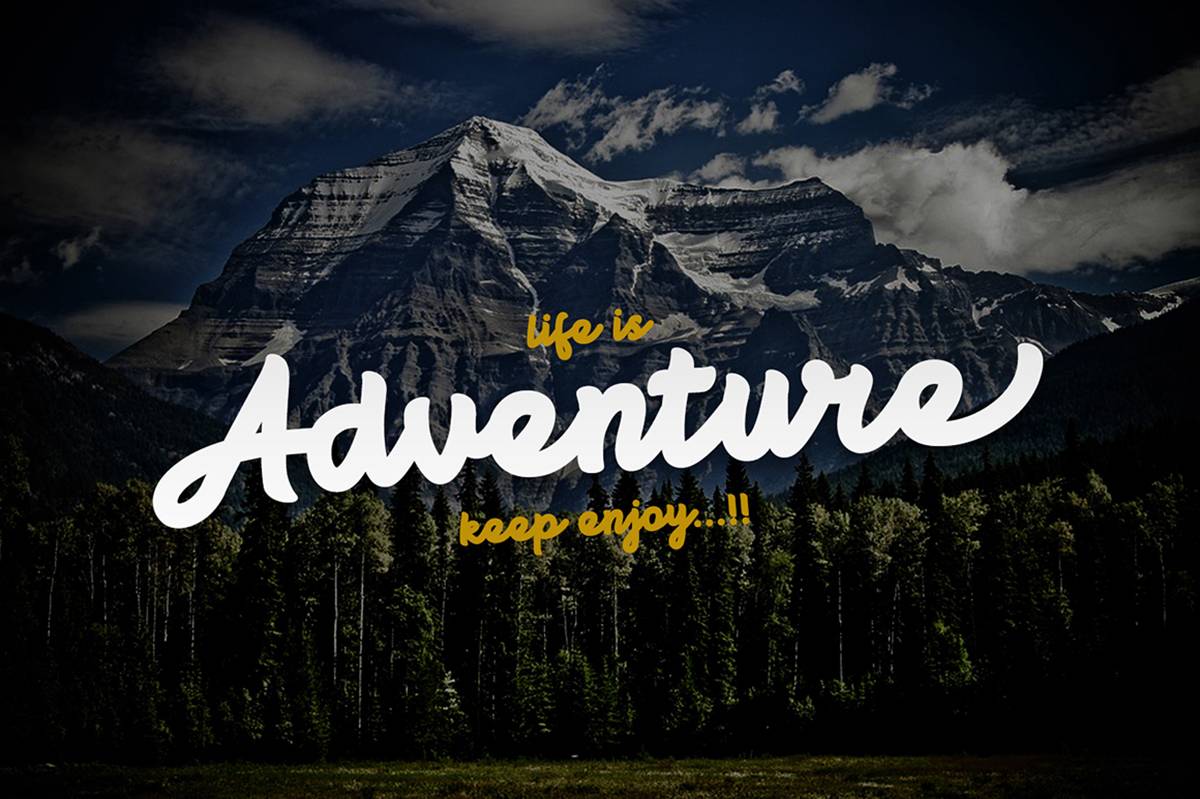 Bright Beauty Font sample