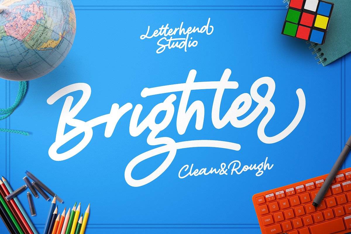 Brighter Font sample