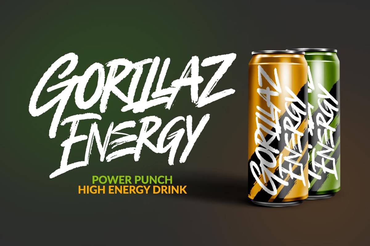 Brightland Font sample