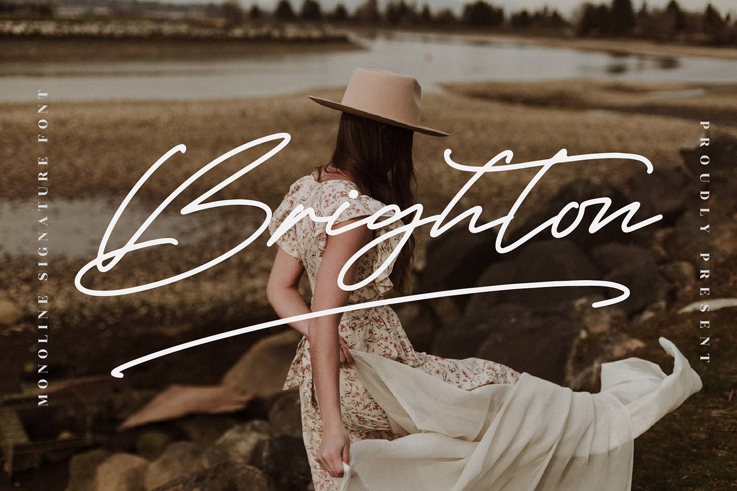 Brighton Font sample