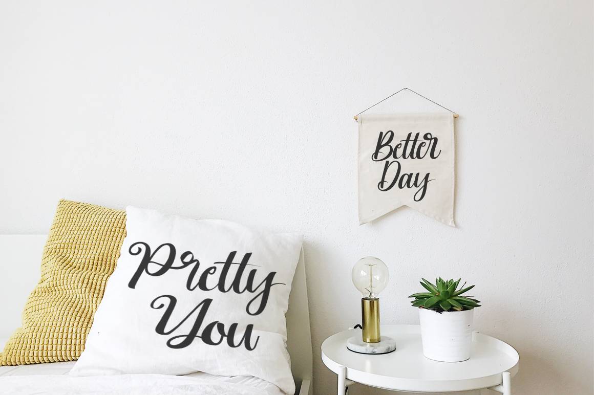 Brigitta Script Font sample
