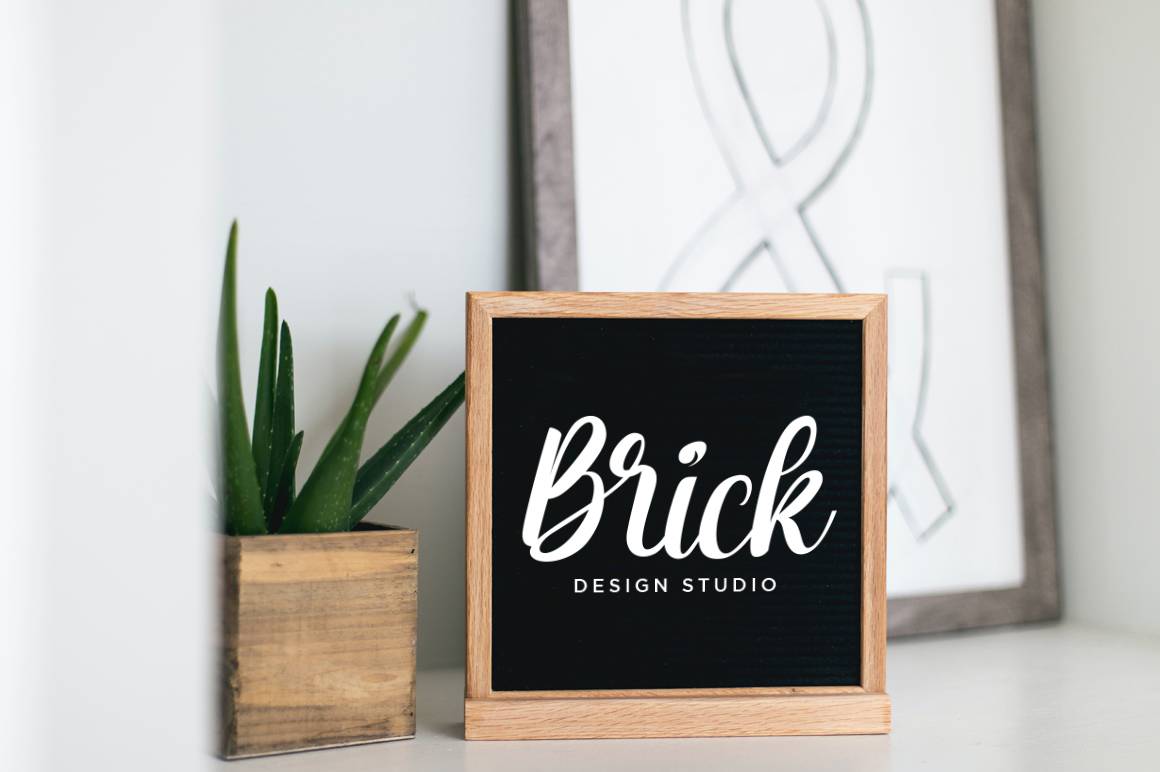Brigitta Script Font sample
