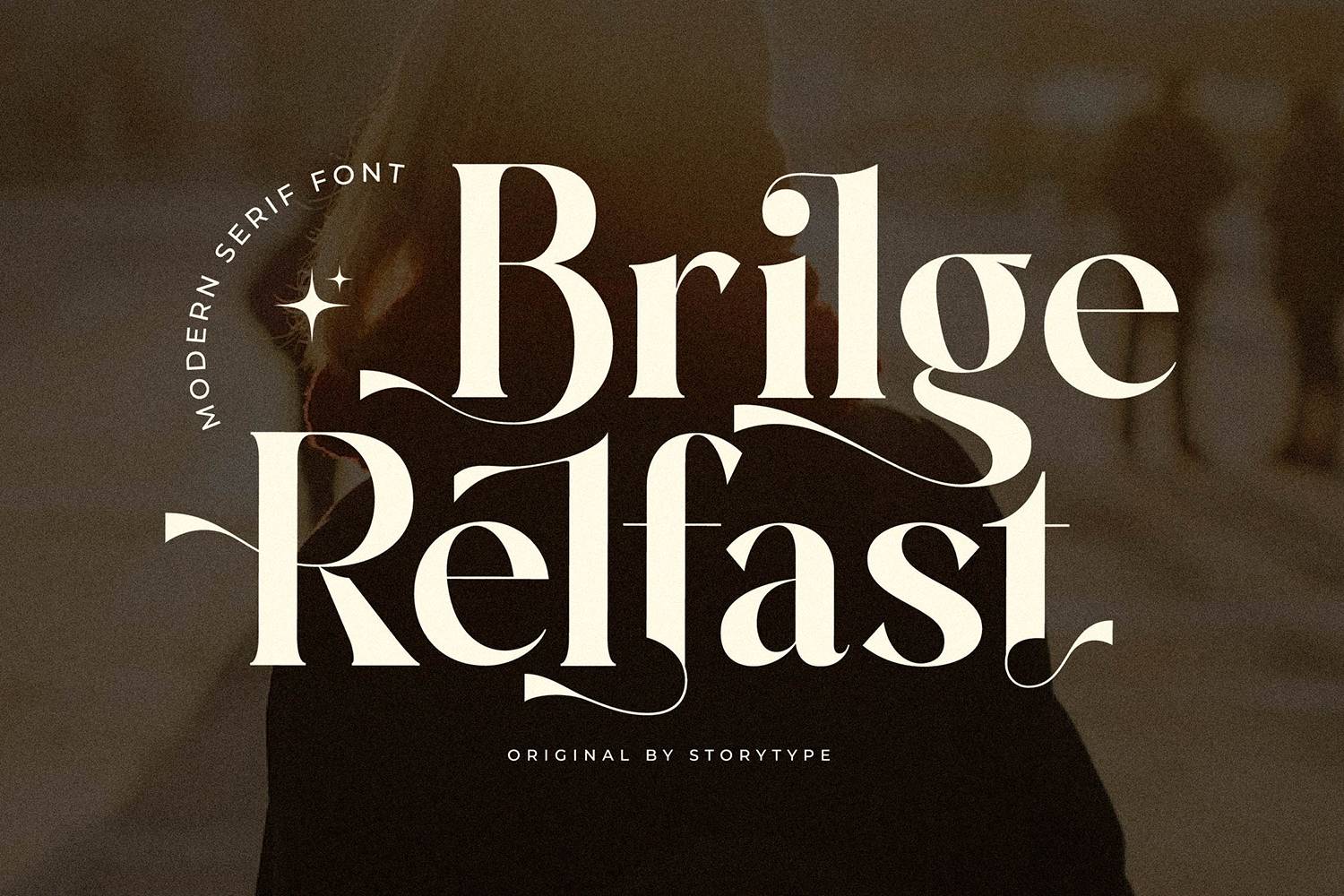 Brilge Relfast Font sample