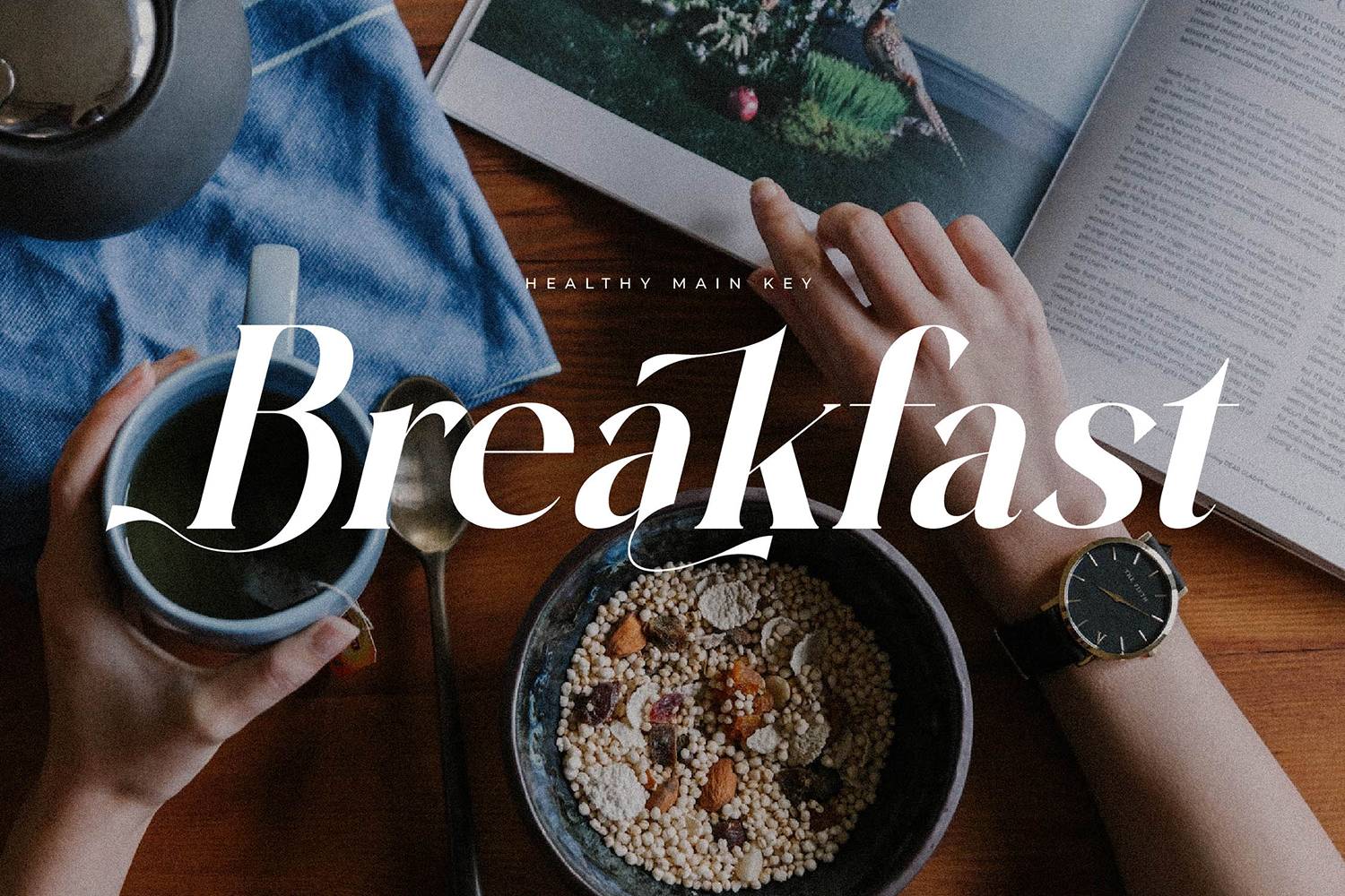 Brilge Relfast Font sample