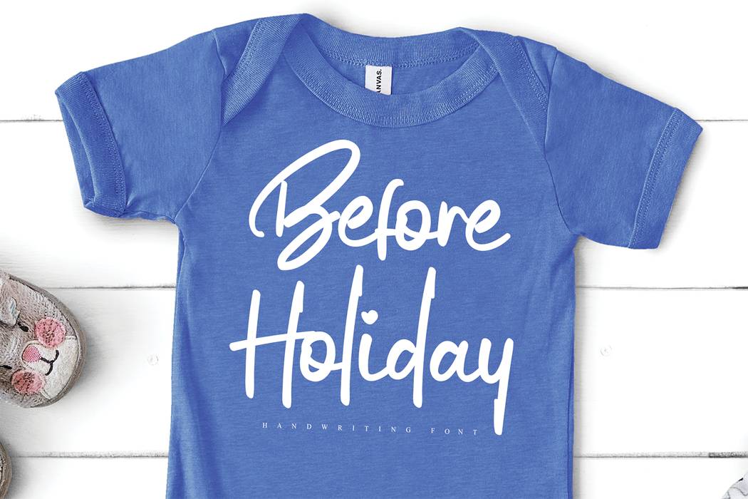 Brilliant Creative Font sample