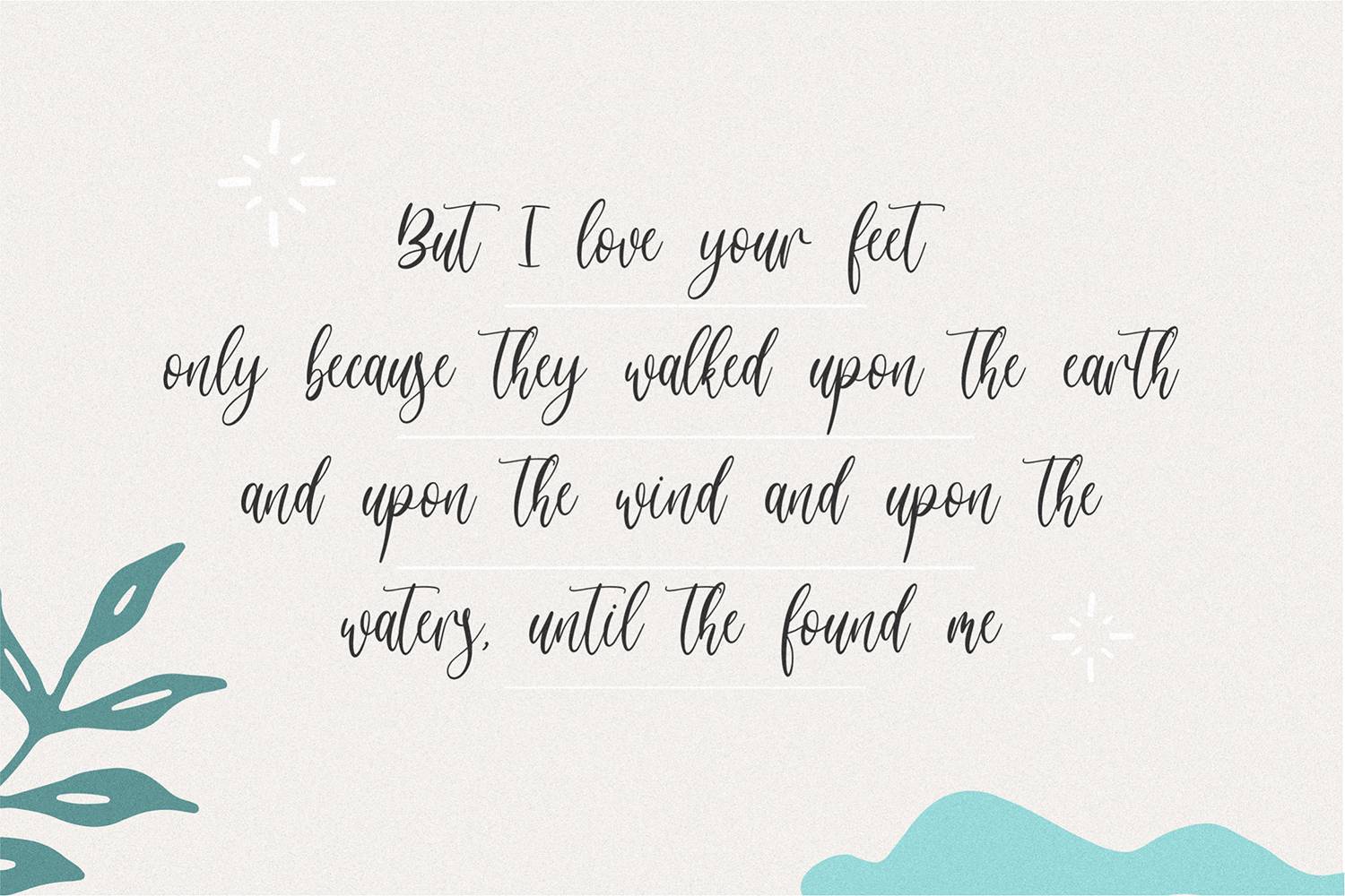 Brittishfeel Font sample